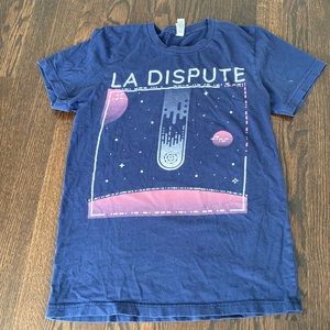*3 FOR $10 SALE* Cute La Dispute Band T-shirt - Royal Blue - Unisex Small